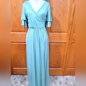 Women's Wren & Ivory Maxi Dress, Mint, Small